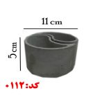 قالب سیلیکونی گلدان بتنی کد 0112
