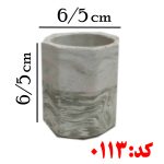 قالب سیلیکونی گلدان بتنی کد 0113