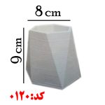 قالب سیلیکونی گلدان بتنی کد 0120