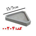 قالب سیلیکون زیر گلدان کد 00204