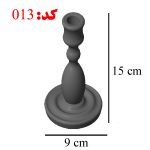 قالب سیلیکون جای شمع طرح جام 2 کد 013