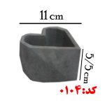 قالب سیلیکونی گلدان بتنی کد 0104