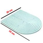 قالب سیلیکونی سینی بتنی کد 00207